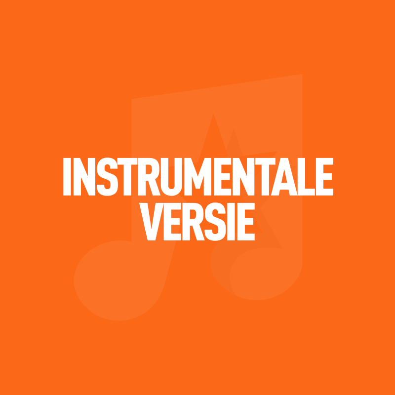 Instrumentale versie van bestaand nummer